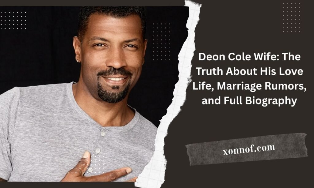 deon cole wife