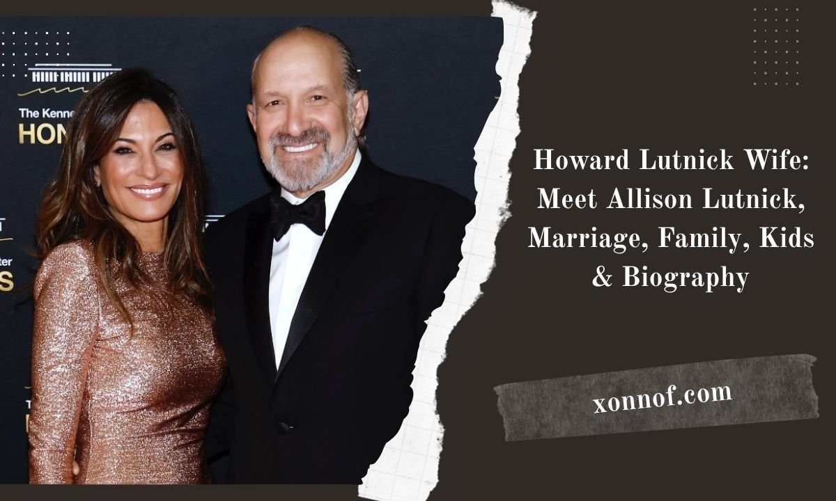 Howard Lutnick Wife Meet Allison Lutnick Marriage Family Kids
